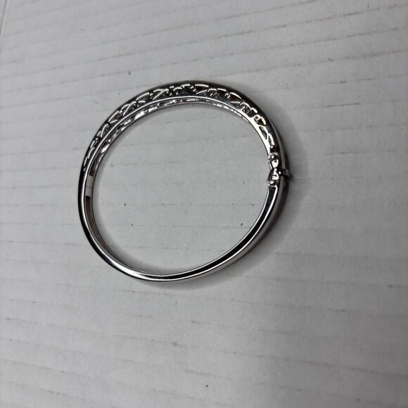 Princess Cut Colors of Sapphire Sterling Bangle 3.00 cttw - Picture 7 of 12